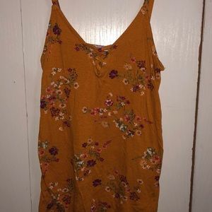Floral tank top